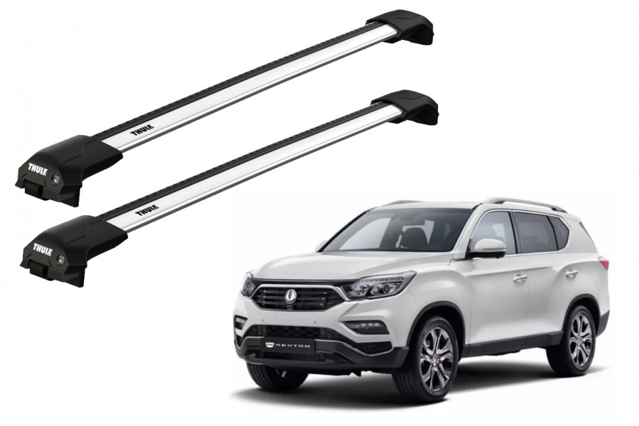 Barras THULE EDGE Flush para autos SSANGYONG Rexton 2012 a 2017