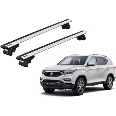 Barras THULE EVO WingBar para autos SSANGYONG Rexton 2012 a 2017