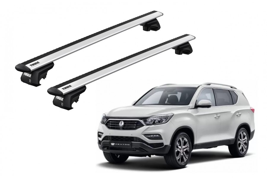 Barras THULE EVO WingBar para autos SSANGYONG Rexton 2012 a 2017