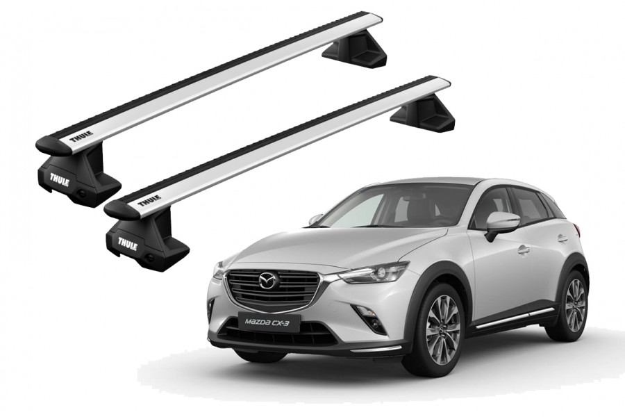 Barras THULE EVO WingBar para autos MAZDA CX-3 desde 2015 - 2022