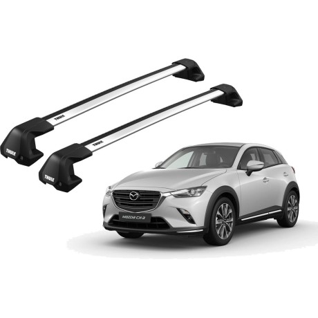 Barras THULE EDGE Flush para autos MAZDA CX-3 desde 2015 - 2022