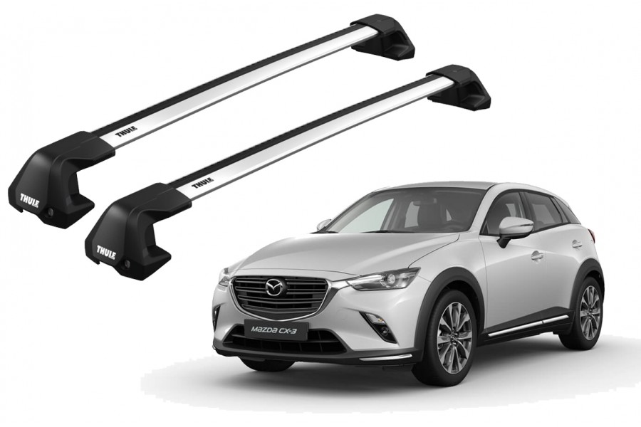 Barras THULE EDGE Flush para autos MAZDA CX-3 desde 2015 - 2022