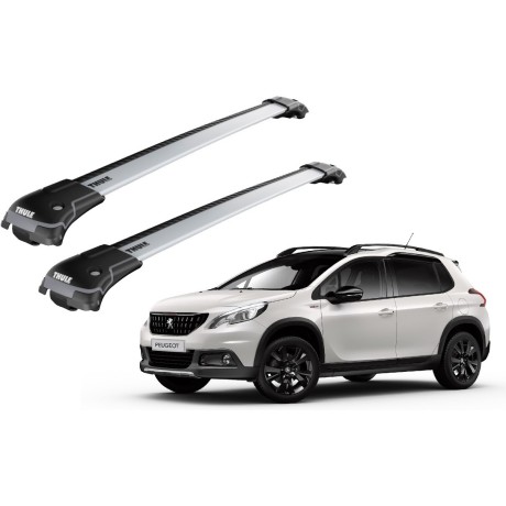 Barras THULE EDGE para autos PEUGEOT 2008 2013 a 2019