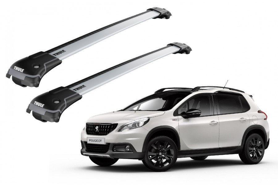 Barras THULE EDGE para autos PEUGEOT 2008 2013 a 2019