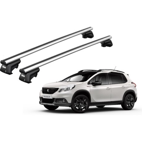 Barras THULE SmartRack XT AluBar para autos PEUGEOT 2008 2013 a 2019