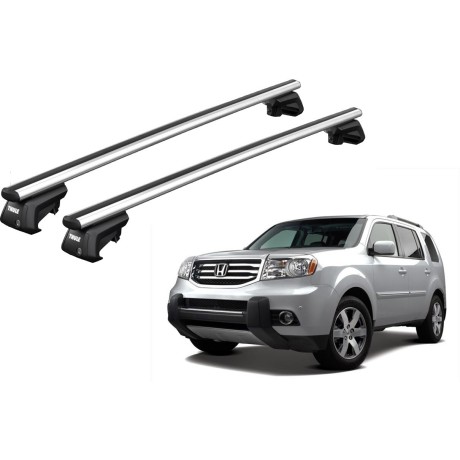 Barras THULE SmartRack XT AluBar para autos HONDA Pilot 2003 a 2015