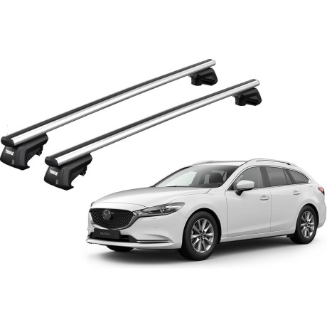 Barras THULE SmartRack XT AluBar para autos MAZDA 6 desde 2013 - 2019
