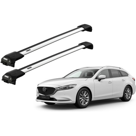 Barras THULE EDGE Flush para autos MAZDA 6 desde 2013 - 2019