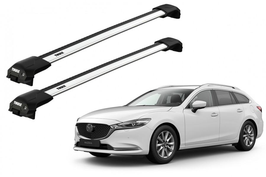 Barras THULE EDGE Flush para autos MAZDA 6 desde 2013 - 2019