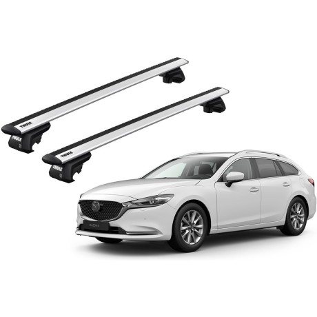 Barras THULE EVO WingBar para autos MAZDA 6 desde 2013 - 2019