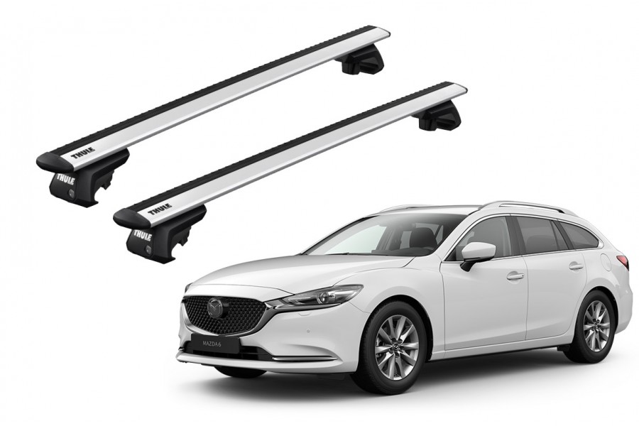 Barras THULE EVO WingBar para autos MAZDA 6 desde 2013 - 2019