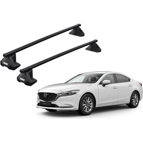 Barras THULE EVO SquareBar para autos MAZDA 6 desde 2013