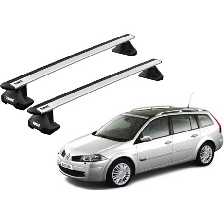 Barras THULE EVO WingBar para autos RENAULT Megane Grand Tour desde 2006