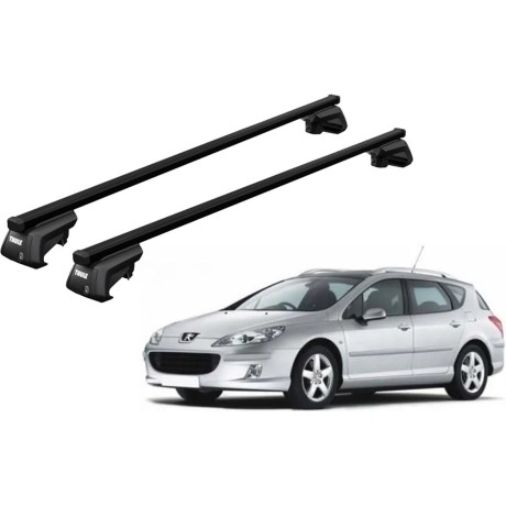 Barras THULE SmartRack XT para autos PEUGEOT 407 SW 2004 a 2010