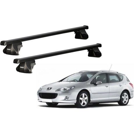 Barras THULE SmartRack para autos PEUGEOT 407 SW 2004 a 2010