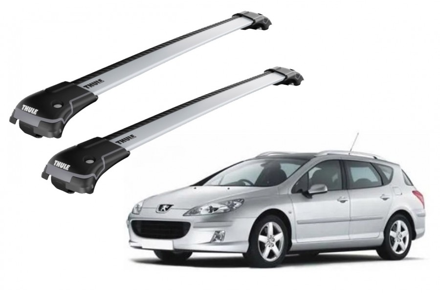 Barras THULE EDGE para autos PEUGEOT 407 SW 2004 a 2010