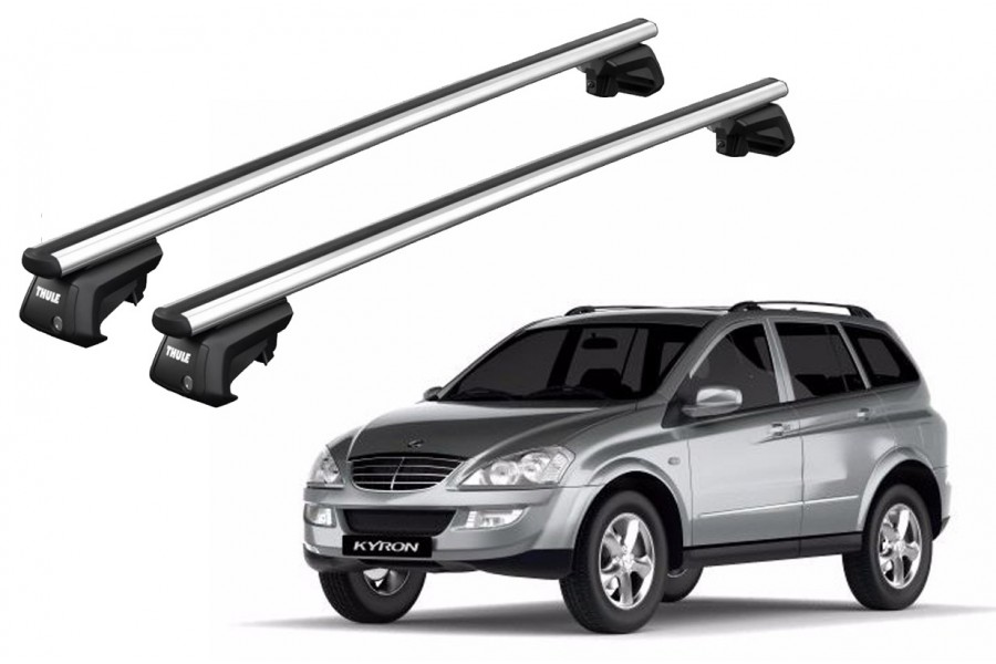 Barras THULE SmartRack XT AluBar para autos SSANGYONG Kyron desde 2005