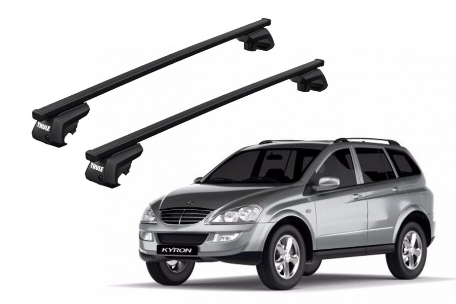 Barras THULE EVO SquareBar para autos SSANGYONG Kyron desde 2005