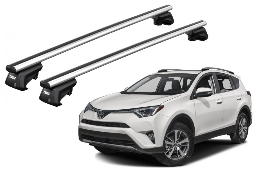 Barras THULE SmartRack XT AluBar para autos TOYOTA RAV 4 2016 a 2018