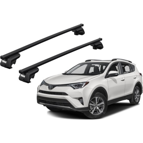 Barras THULE EVO SquareBar para autos TOYOTA RAV 4 2016 a 2018