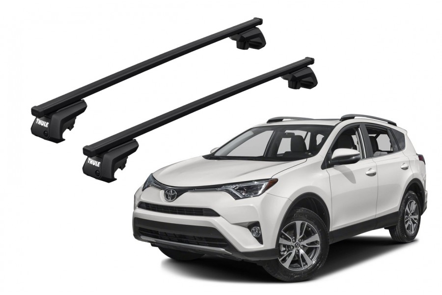 Barras THULE EVO SquareBar para autos TOYOTA RAV 4 2016 a 2018