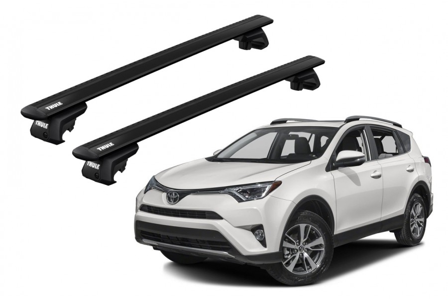 Barras THULE EVO WingBar para autos TOYOTA RAV 4 2016 a 2018 negro