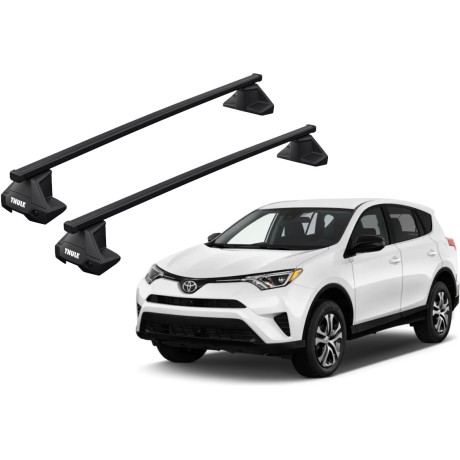 Barras THULE EVO SquareBar para autos TOYOTA RAV 4 2016 a 2018