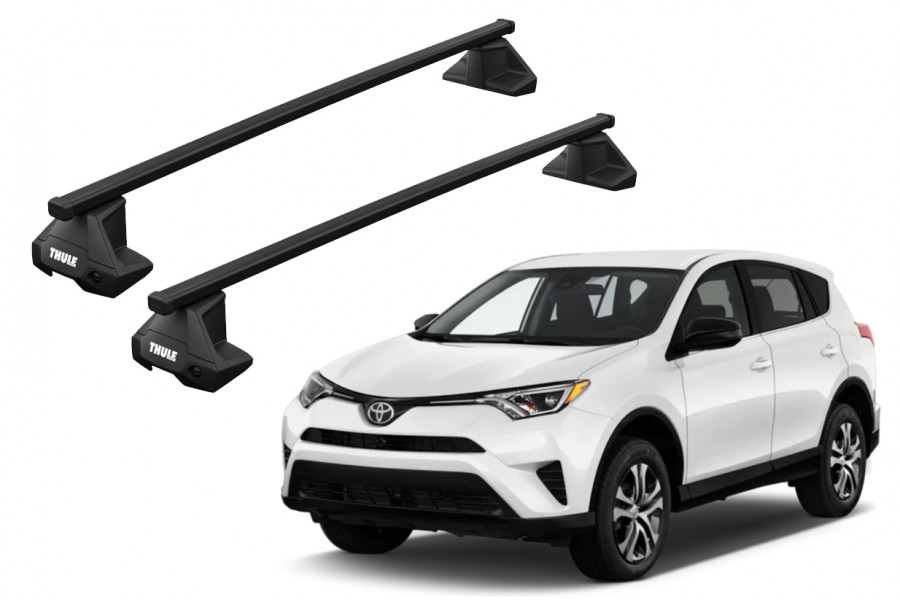 Barras THULE EVO SquareBar para autos TOYOTA RAV 4 2016 a 2018