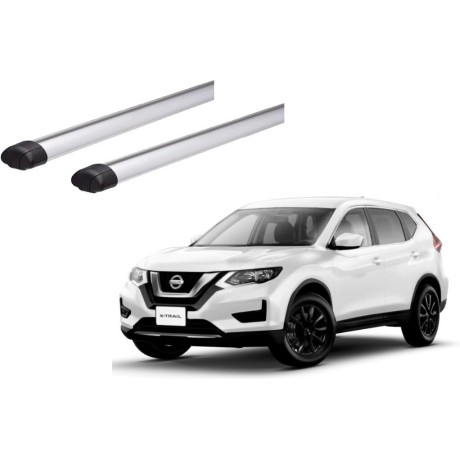 Barras THULE AeroBar para autos NISSAN X-Trail desde 2014 a 2021 negro