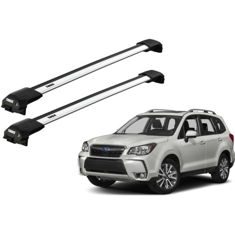 Barras THULE EDGE Flush para autos SUBARU Forester desde 2019-2024