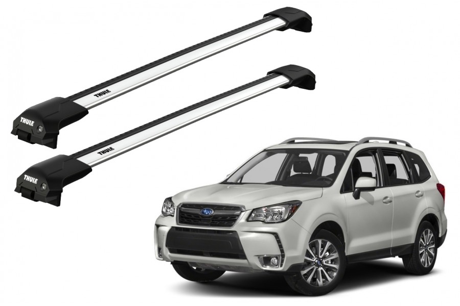 Barras THULE EDGE Flush para autos SUBARU Forester desde 2019-2024