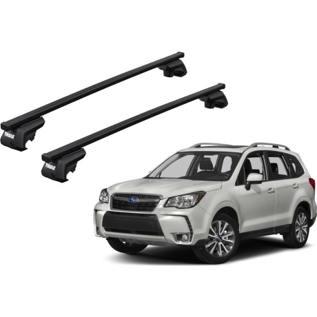 Barras THULE EVO SquareBar para autos SUBARU Forester desde 2019