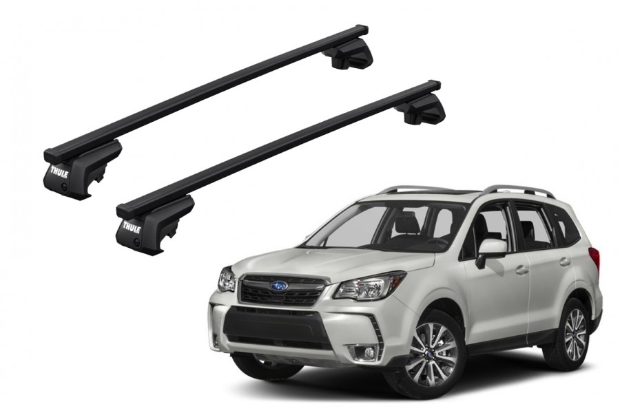 Barras THULE EVO SquareBar para autos SUBARU Forester desde 2019