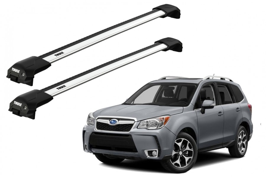 Barras THULE EDGE Flush para autos SUBARU Forester 2013 a 2018