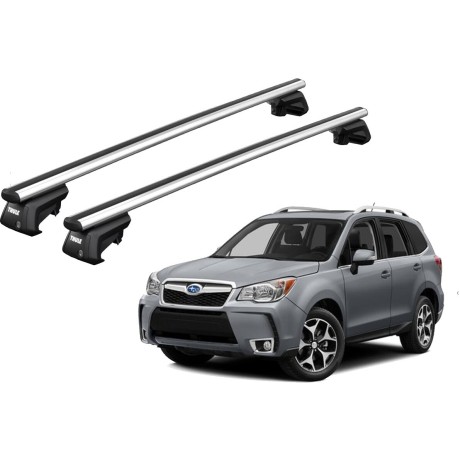 Barras THULE SmartRack XT AluBar para autos SUBARU Forester 2013 a 2018