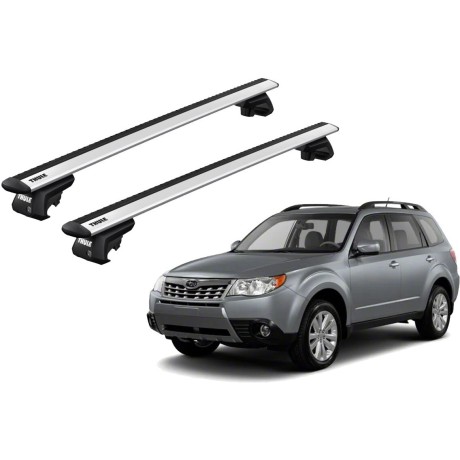 Barras THULE EVO WingBar para autos SUBARU Forester 2008 a 2012