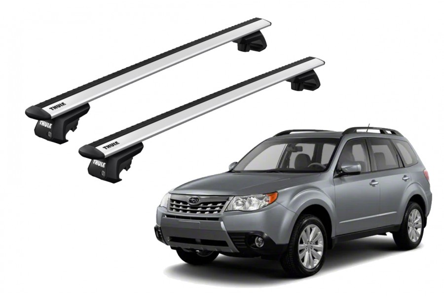 Barras THULE EVO WingBar para autos SUBARU Forester 2008 a 2012