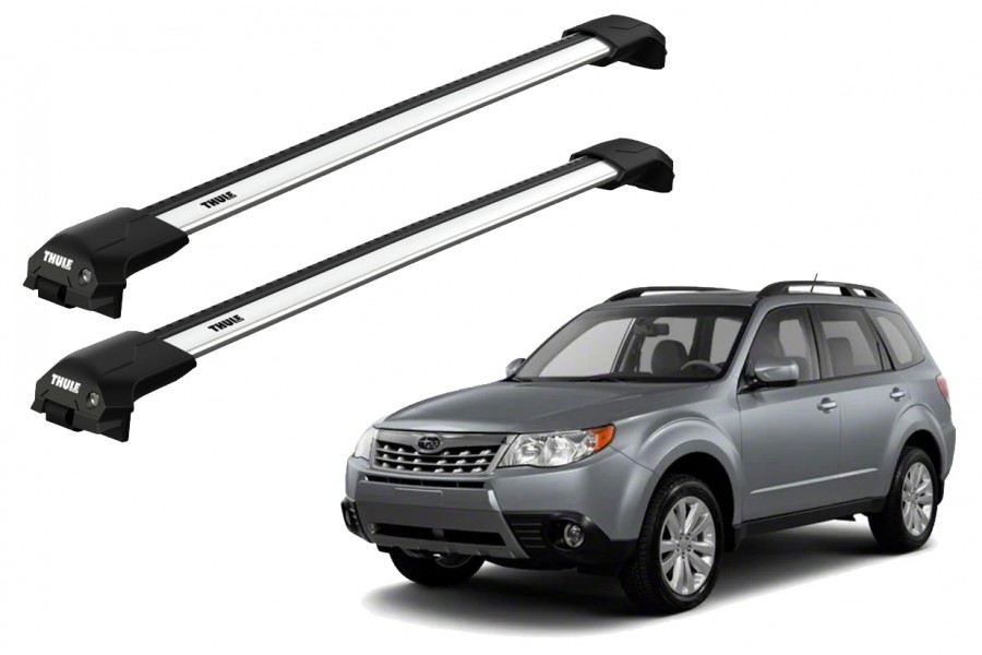 Barras THULE EDGE Flush para autos SUBARU Forester 2008 a 2012