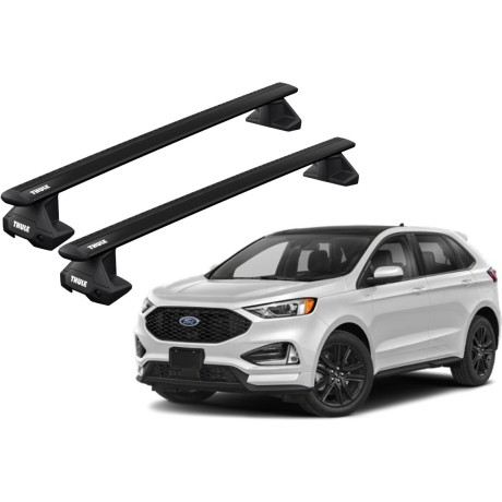 Barras THULE EVO WingBar para autos FORD Edge desde 2015-2024 negro