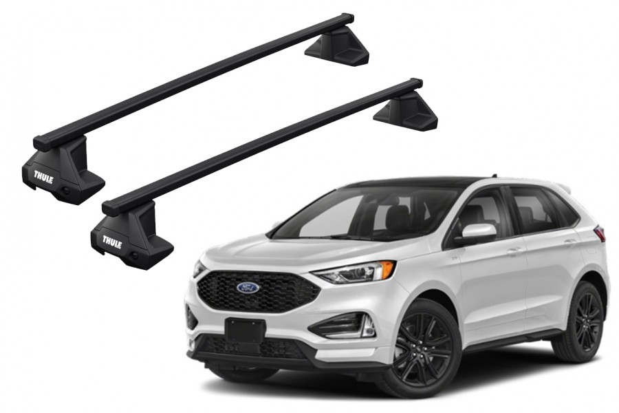 Barras THULE EVO SquareBar para autos FORD Edge desde 2015-2024