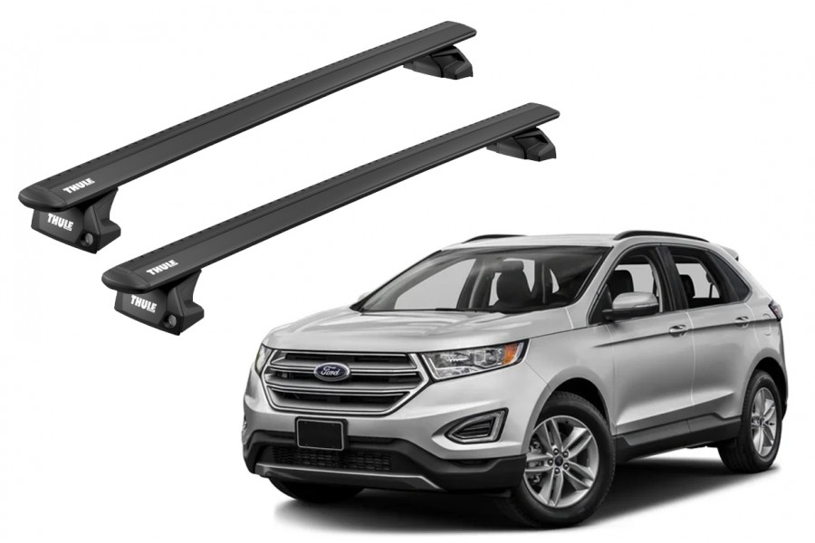 Barras THULE EVO WingBar para autos FORD Edge desde 2015 negro