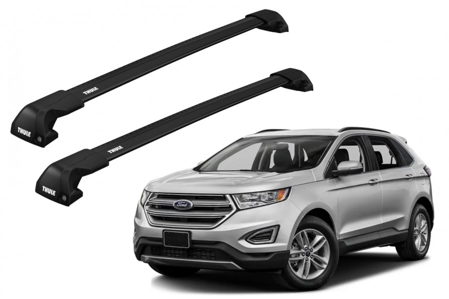 Barras THULE EDGE Flush para autos FORD Edge desde 2015 negro