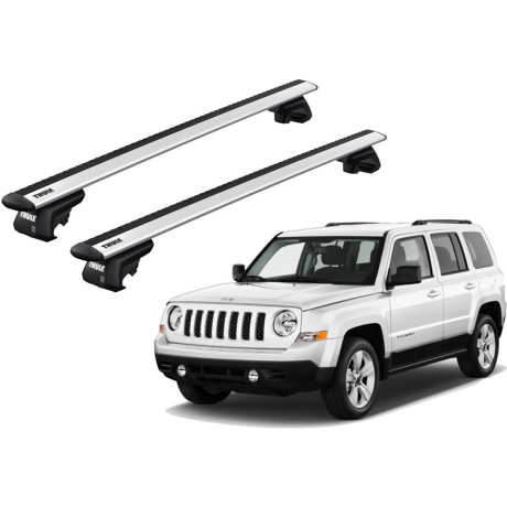 Barras THULE EVO WingBar para autos JEEP Patriot 2006 a 2017