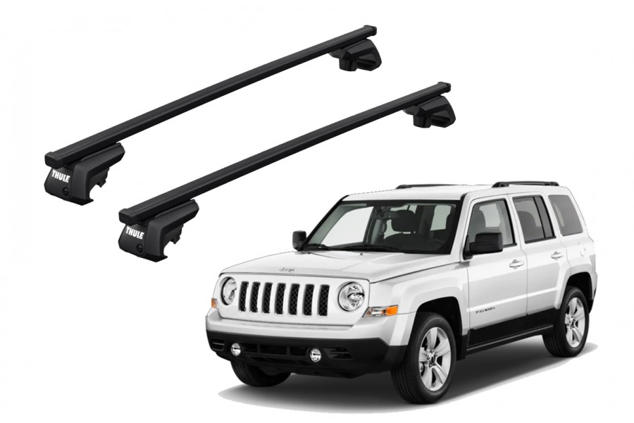 Barras THULE EVO SquareBar para autos JEEP Patriot 2006 a 2017