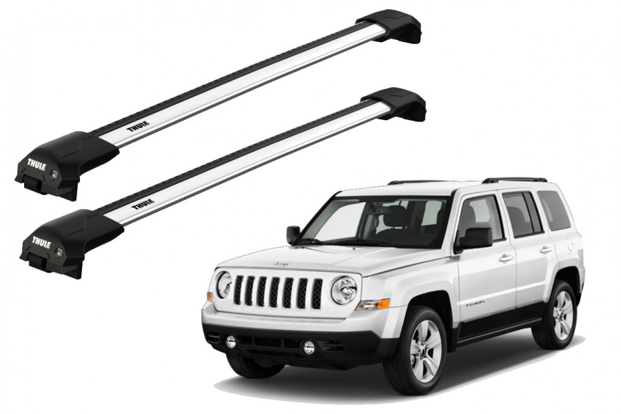 Barras THULE EDGE Flush para autos JEEP Patriot 2006 a 2017