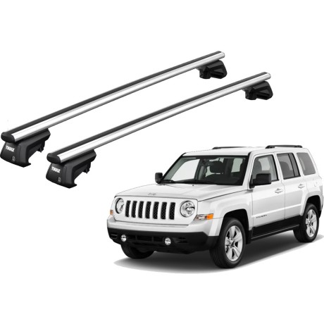 Barras THULE SmartRack XT AluBar para autos JEEP Patriot 2006 a 2017