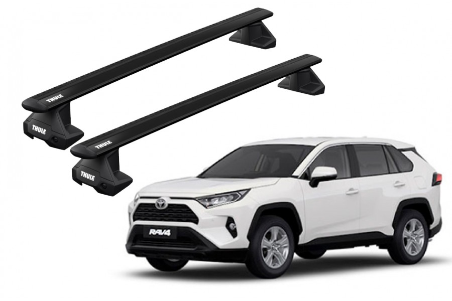 Barras THULE EVO WingBar para autos TOYOTA RAV 4 desde 2019 negro