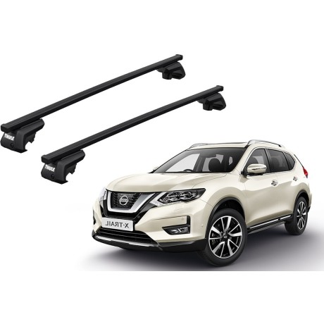 Barras THULE EVO SquareBar para autos NISSAN X-Trail desde 2014 a 2021