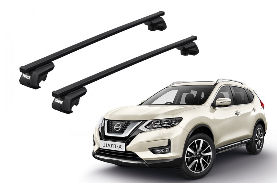 Barras THULE EVO SquareBar para autos NISSAN X-Trail desde 2014 a 2021