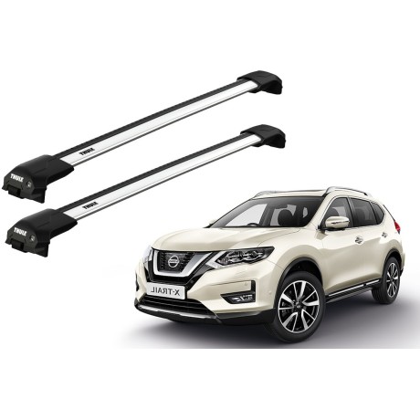 Barras THULE EDGE Flush para autos NISSAN X-Trail desde 2014 a 2021